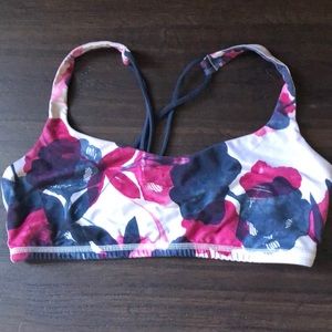 Lulu Flower Strappy Bra